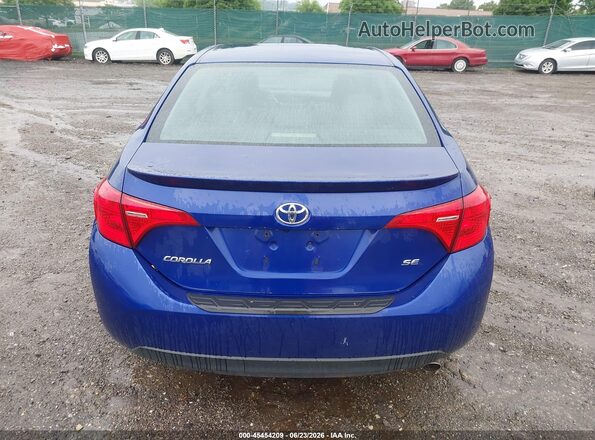 2T1BURHE2JC039259 2018 TOYOTA COROLLA Blue 