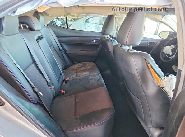2T1BURHE2JC042159 2018 TOYOTA COROLLA Серебряный Вид задних сидений