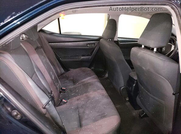 2T1BURHE2JC074187 2018 TOYOTA COROLLA Black Հետևի նստատեղերի տեսք