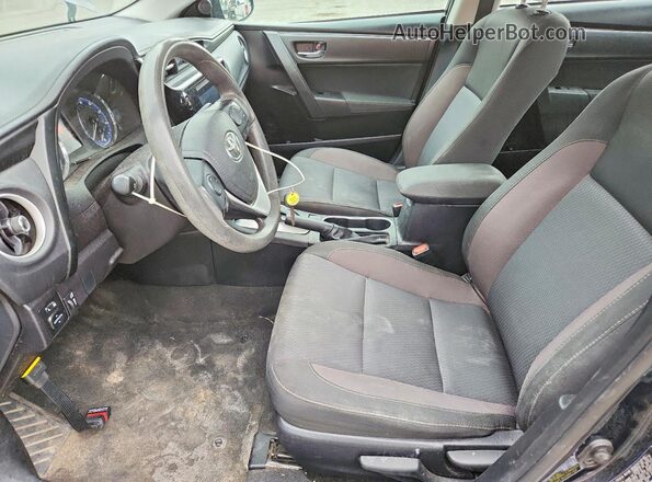 2T1BURHE2JC074187 2018 TOYOTA COROLLA Black Սալոնի դիմացի տեսք