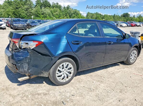 2T1BURHE2JC107642 2018 TOYOTA COROLLA Blue Rear right