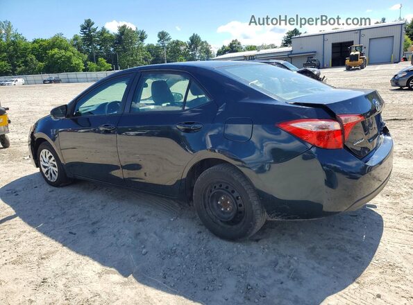 2T1BURHE2JC107642 2018 TOYOTA COROLLA Blue Rear left