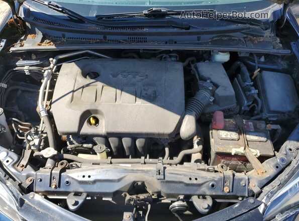 2T1BURHE2JC107642 2018 TOYOTA COROLLA Blue Rear interior view