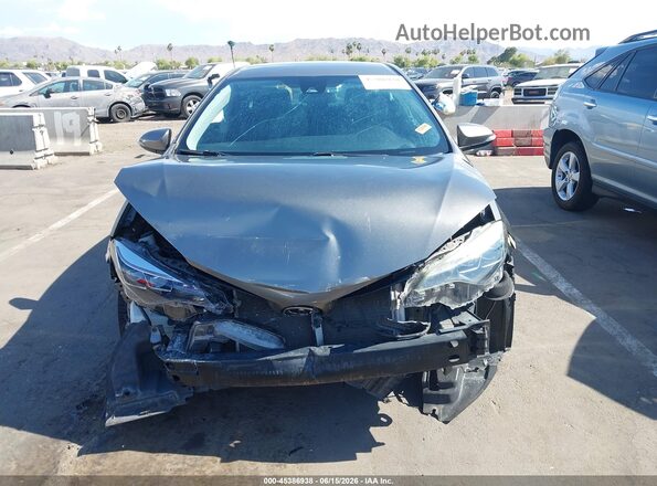 2T1BURHE2JC118981 2018 TOYOTA COROLLA Gray Front view