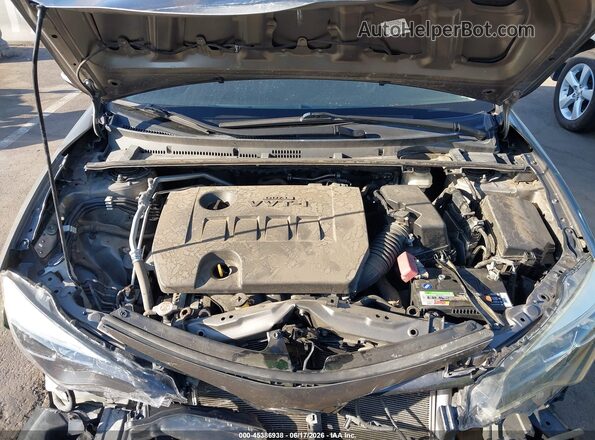 2T1BURHE2JC118981 2018 TOYOTA COROLLA Gray Rear view
