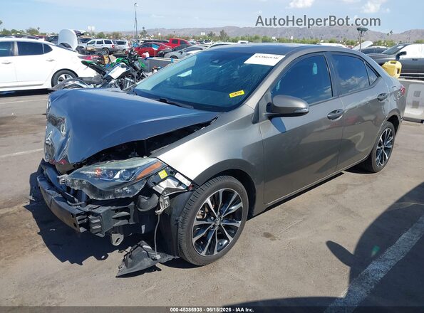 2T1BURHE2JC118981 2018 TOYOTA COROLLA Gray Front left