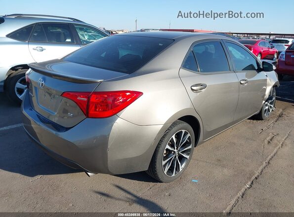 2T1BURHE2JC118981 2018 TOYOTA COROLLA Gray Rear right