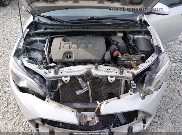 2T1BURHE2JC964897 2018 TOYOTA COROLLA Silver Rear view