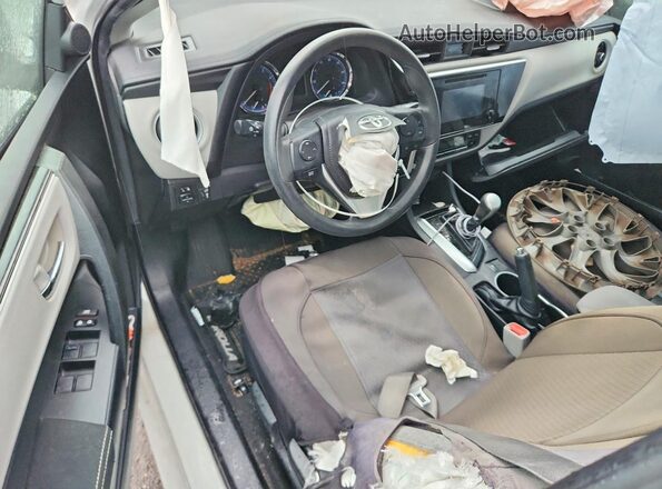 2T1BURHE2KC129366 2019 TOYOTA COROLLA White Dashboard view