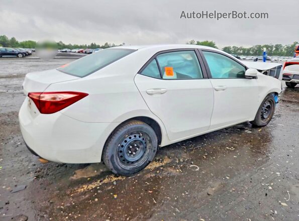 2T1BURHE2KC129366 2019 TOYOTA COROLLA White Rear right