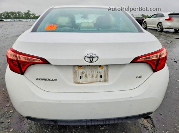 2T1BURHE2KC129366 2019 TOYOTA COROLLA White Rear view
