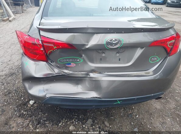 2T1BURHE2KC171116 2019 TOYOTA COROLLA Brown Դիմացի տեսք