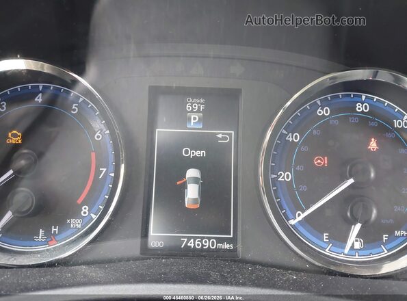 2T1BURHE2KC171116 2019 TOYOTA COROLLA Brown Հետևի նստատեղերի տեսք