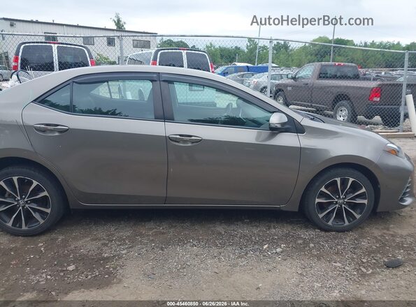 2T1BURHE2KC171116 2019 TOYOTA COROLLA Brown Սալոնի հետևի տեսք
