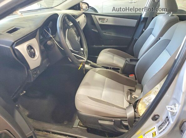 2T1BURHE2KC174923 2019 TOYOTA COROLLA Серый Вид салона спереди