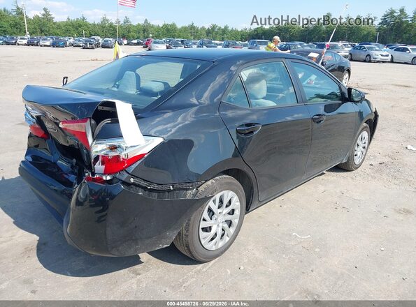 2T1BURHE2KC224087 2019 TOYOTA COROLLA Black Trasero derecho