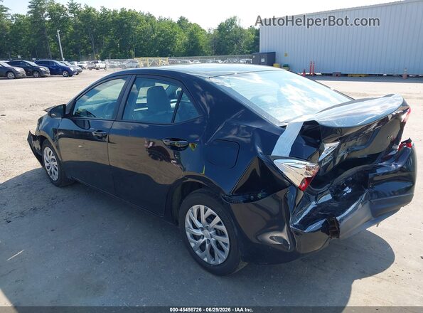 2T1BURHE2KC224087 2019 TOYOTA COROLLA Black Trasero izquierdo