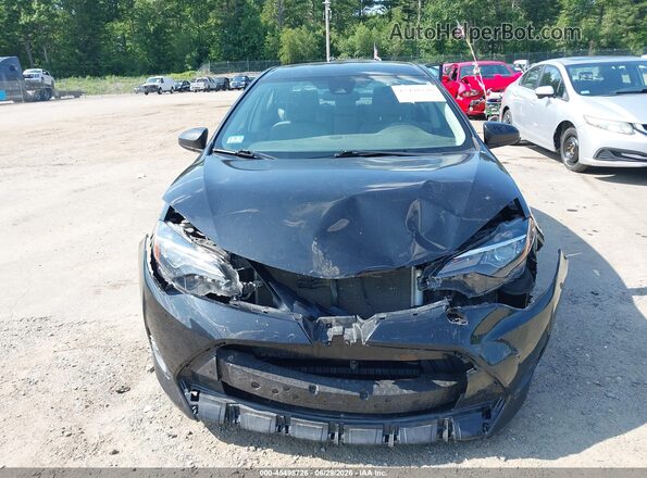 2T1BURHE2KC224087 2019 TOYOTA COROLLA Black Vista interior trasera
