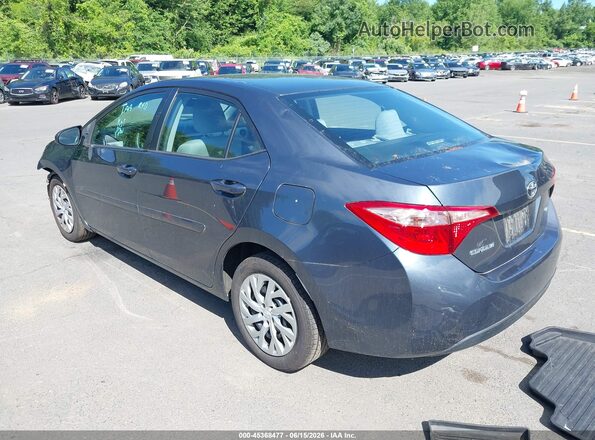 2T1BURHE2KC244677 2019 TOYOTA COROLLA Gray Tył lewy