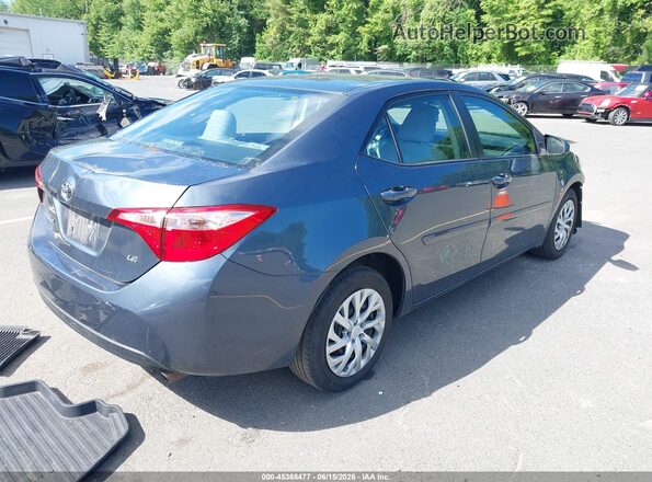 2T1BURHE2KC244677 2019 TOYOTA COROLLA Gray Tył prawy
