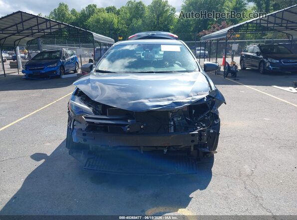 2T1BURHE2KC244677 2019 TOYOTA COROLLA Gray Widok wnętrza z tyłu
