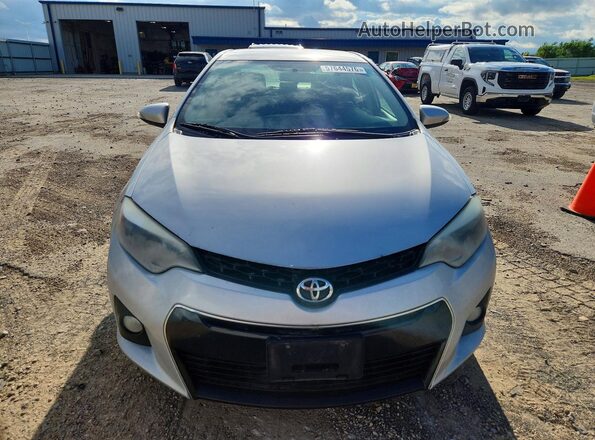 2T1BURHE3GC494761 2016 TOYOTA COROLLA Silver Front view