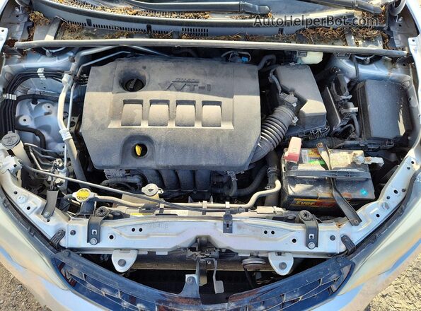 2T1BURHE3GC494761 2016 TOYOTA COROLLA Silver Rear interior view
