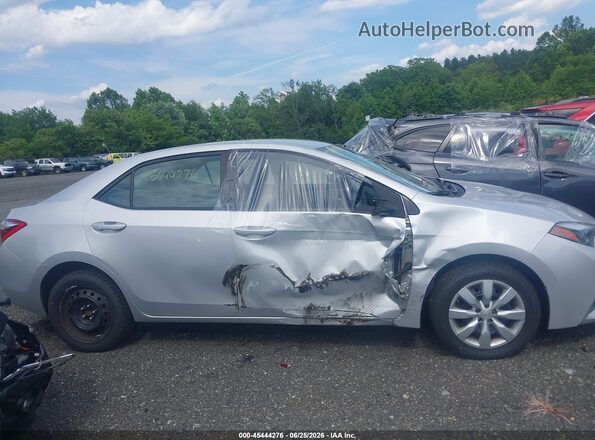 2T1BURHE3GC568552 2016 TOYOTA COROLLA Silver Widok wnętrza z tyłu