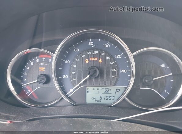 2T1BURHE3GC568552 2016 TOYOTA COROLLA Silver Widok tylnych siedzeń