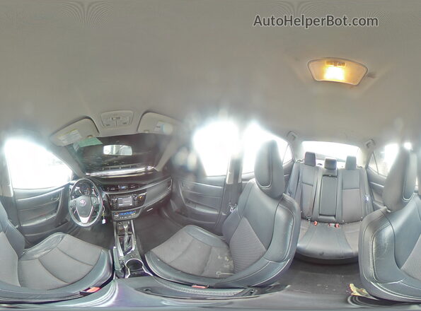 2T1BURHE3GC569300 2016 TOYOTA COROLLA Синий Панорамный вид салона 360°