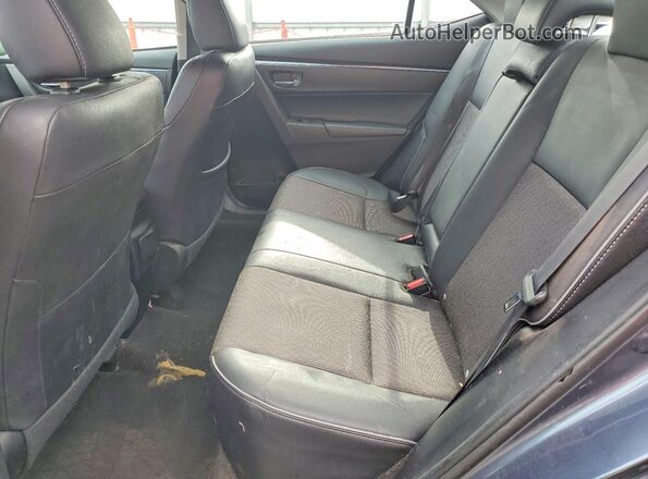 2T1BURHE3GC569300 2016 TOYOTA COROLLA Синий Вид задних сидений