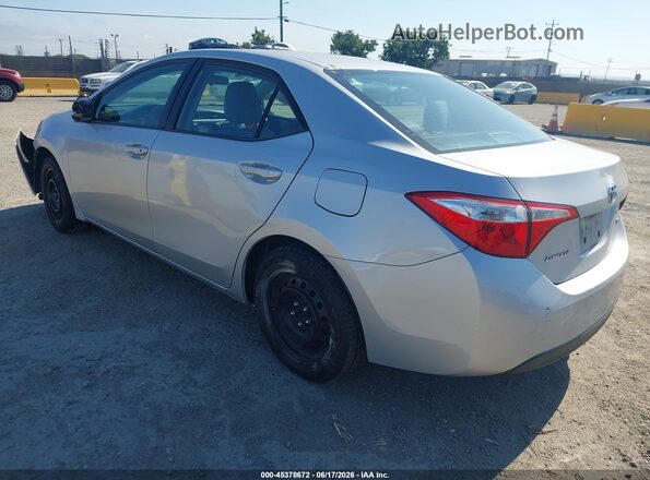 2T1BURHE3GC571323 2016 TOYOTA COROLLA Silver Հետևի ձախ