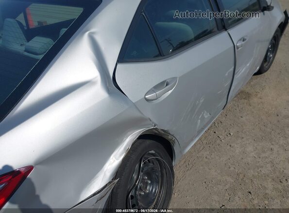 2T1BURHE3GC571323 2016 TOYOTA COROLLA Silver Սալոնի հետևի տեսք