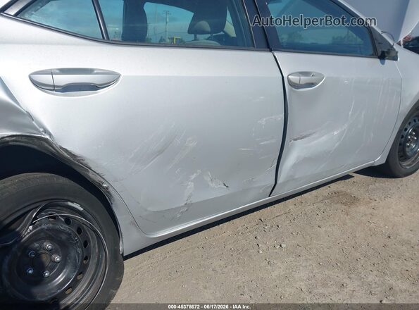 2T1BURHE3GC571323 2016 TOYOTA COROLLA Silver Սալոնի 360 աստիճան տեսք