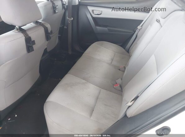 2T1BURHE3GC605969 2016 TOYOTA COROLLA White VIN კოდის სტიკერის ხედი