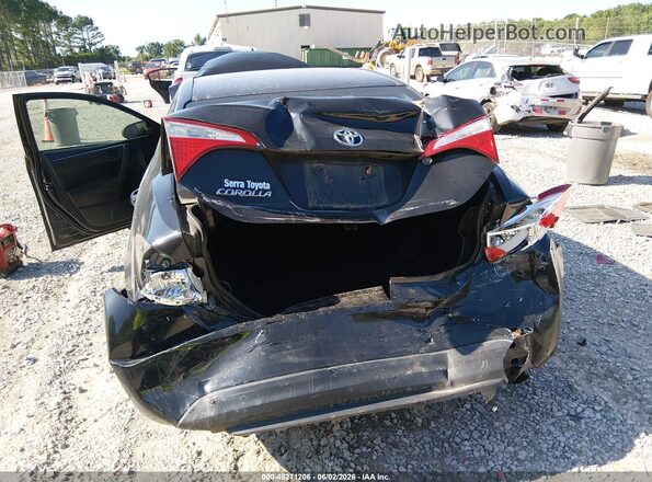 2T1BURHE3GC627468 2016 TOYOTA COROLLA Black Դիմացի տեսք