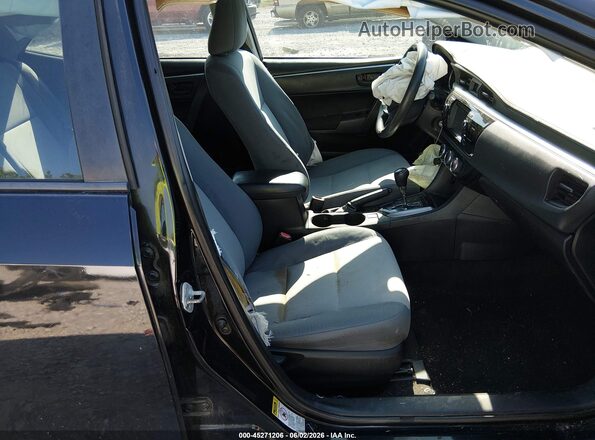 2T1BURHE3GC627468 2016 TOYOTA COROLLA Black Սալոնի դիմացի տեսք