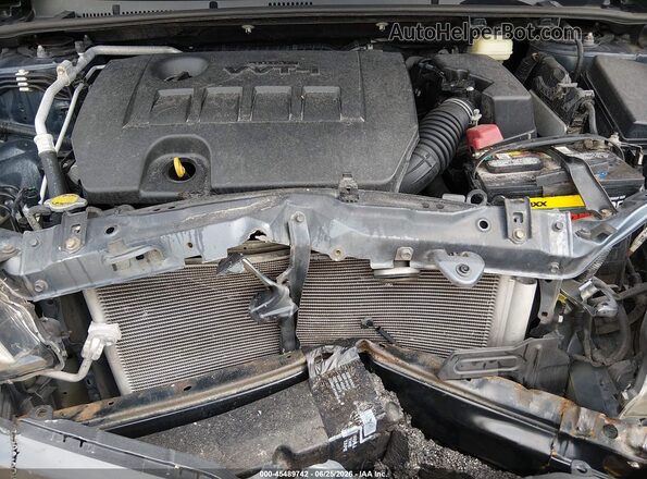2T1BURHE3GC634145 2016 TOYOTA COROLLA Gray Rear view