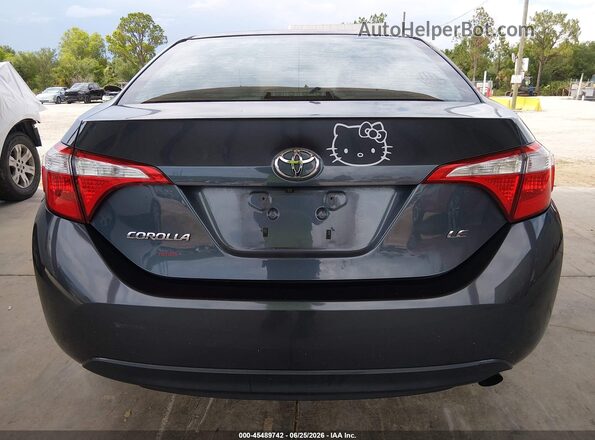 2T1BURHE3GC634145 2016 TOYOTA COROLLA Gray 