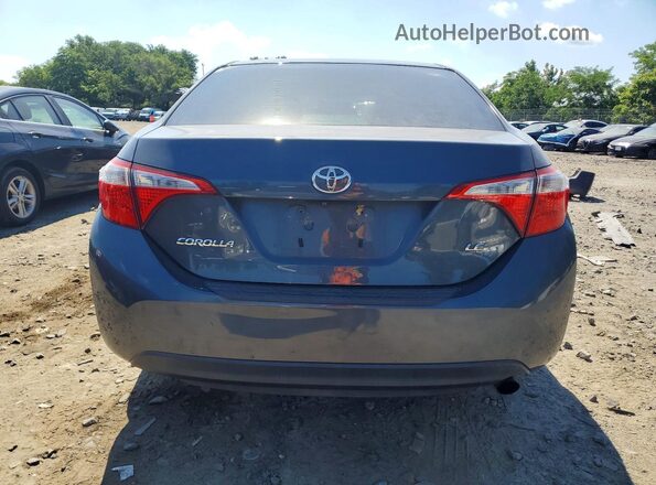 2T1BURHE3GC685757 2016 TOYOTA COROLLA Blue Widok z tyłu