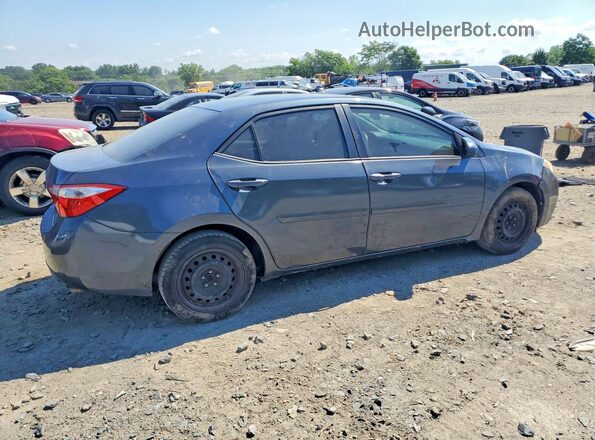 2T1BURHE3GC685757 2016 TOYOTA COROLLA Blue Tył prawy
