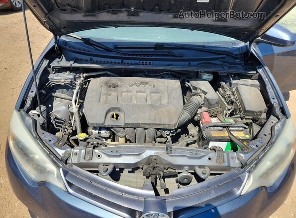 2T1BURHE3GC701102 2016 TOYOTA COROLLA Black Rear interior view