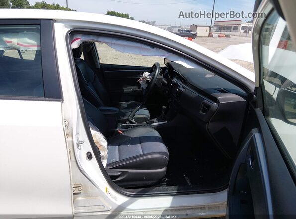 2T1BURHE3GC720359 2016 TOYOTA COROLLA White წინა სალონის ხედი