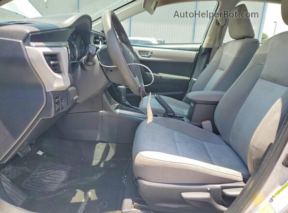 2T1BURHE3GC721026 2016 TOYOTA COROLLA Silver Vista interior delantera