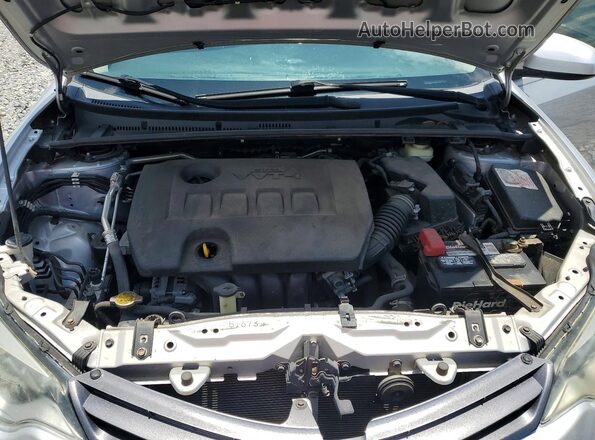 2T1BURHE3GC721026 2016 TOYOTA COROLLA Silver Vista interior trasera