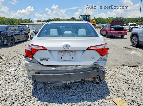 2T1BURHE3GC721026 2016 TOYOTA COROLLA Silver Vista trasera