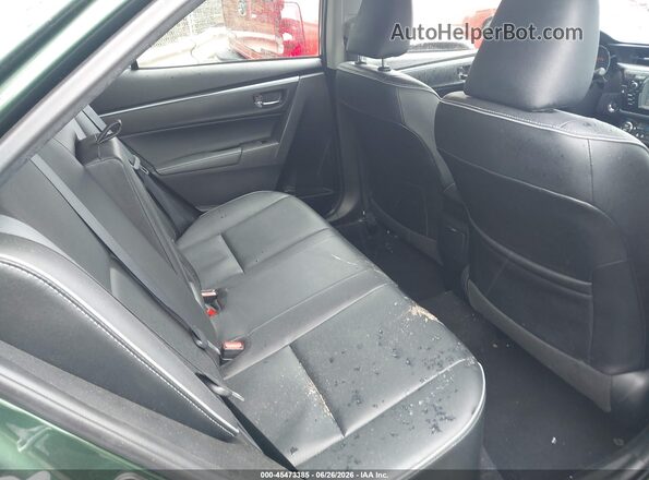 2T1BURHE3GC723567 2016 TOYOTA COROLLA Green VIN კოდის სტიკერის ხედი