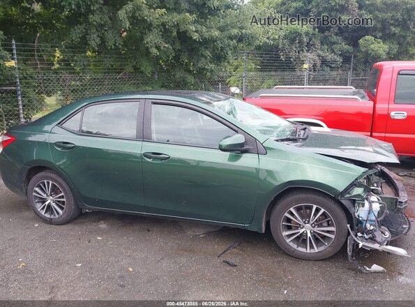 2T1BURHE3GC723567 2016 TOYOTA COROLLA Green უკანა სალონის ხედი