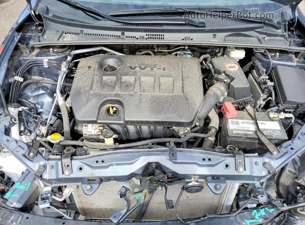 2T1BURHE3GC724685 2016 TOYOTA COROLLA Серый Вид задней части салона