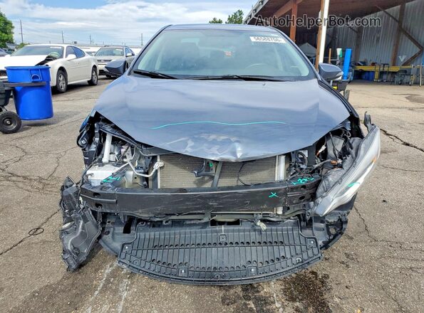 2T1BURHE3GC724685 2016 TOYOTA COROLLA Серый Вид спереди